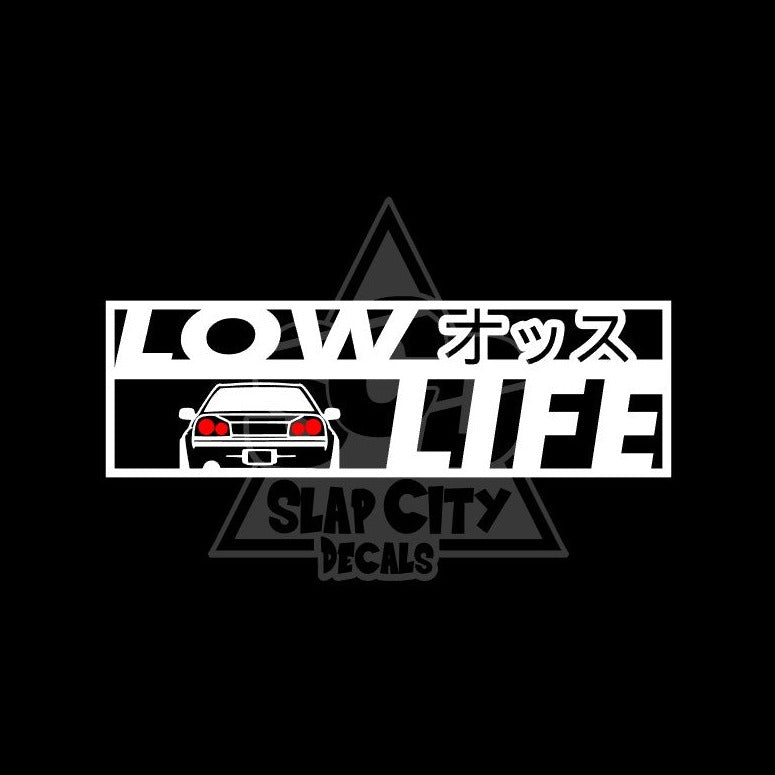 Low Life Decal - Slap City