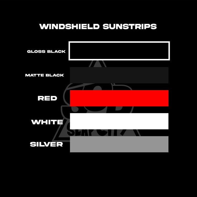 Windshield Sunstrip - Slap City